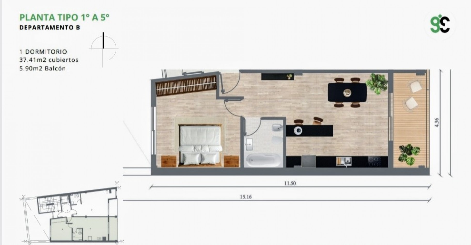 DEPARTAMENTOS 1 DORMITORIO CENTRICOS A ESTRENAR CON FINANCIACION 