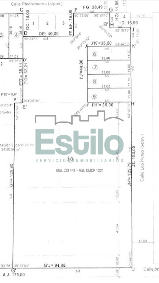 ALQUILER 1,5 HECTAREAS EN ZONA NORTE - LA ESMERALDA